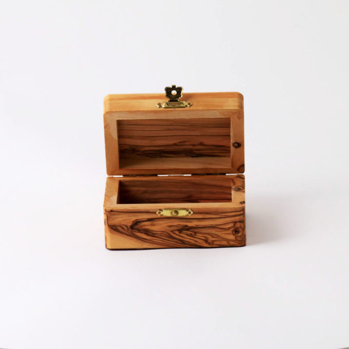 Olive Wood Jerusalem Box