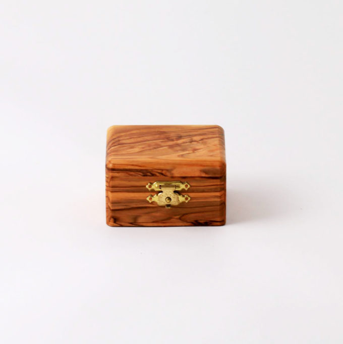 Carved Olive Wood Box