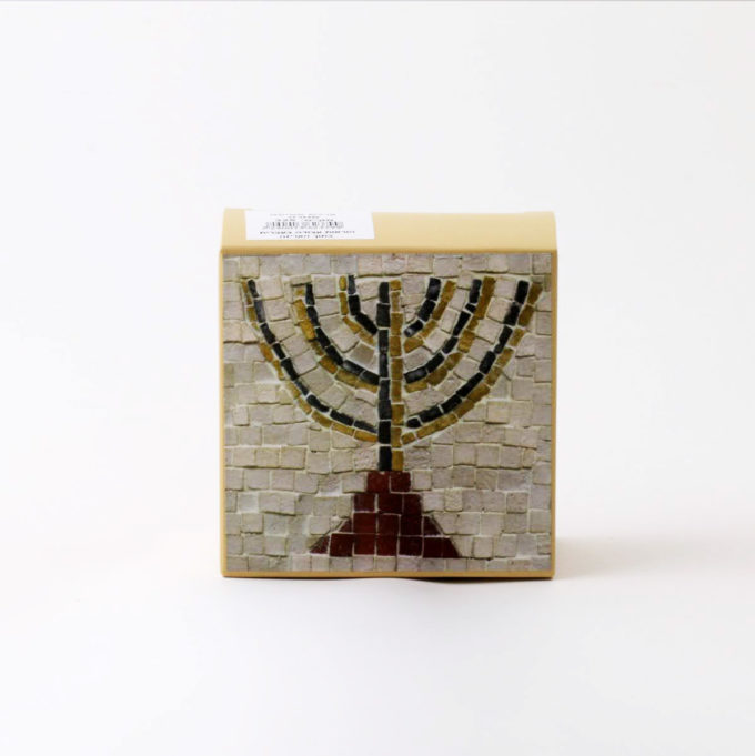 Mini Menorah Do-It-Yourself Mosaic Kit