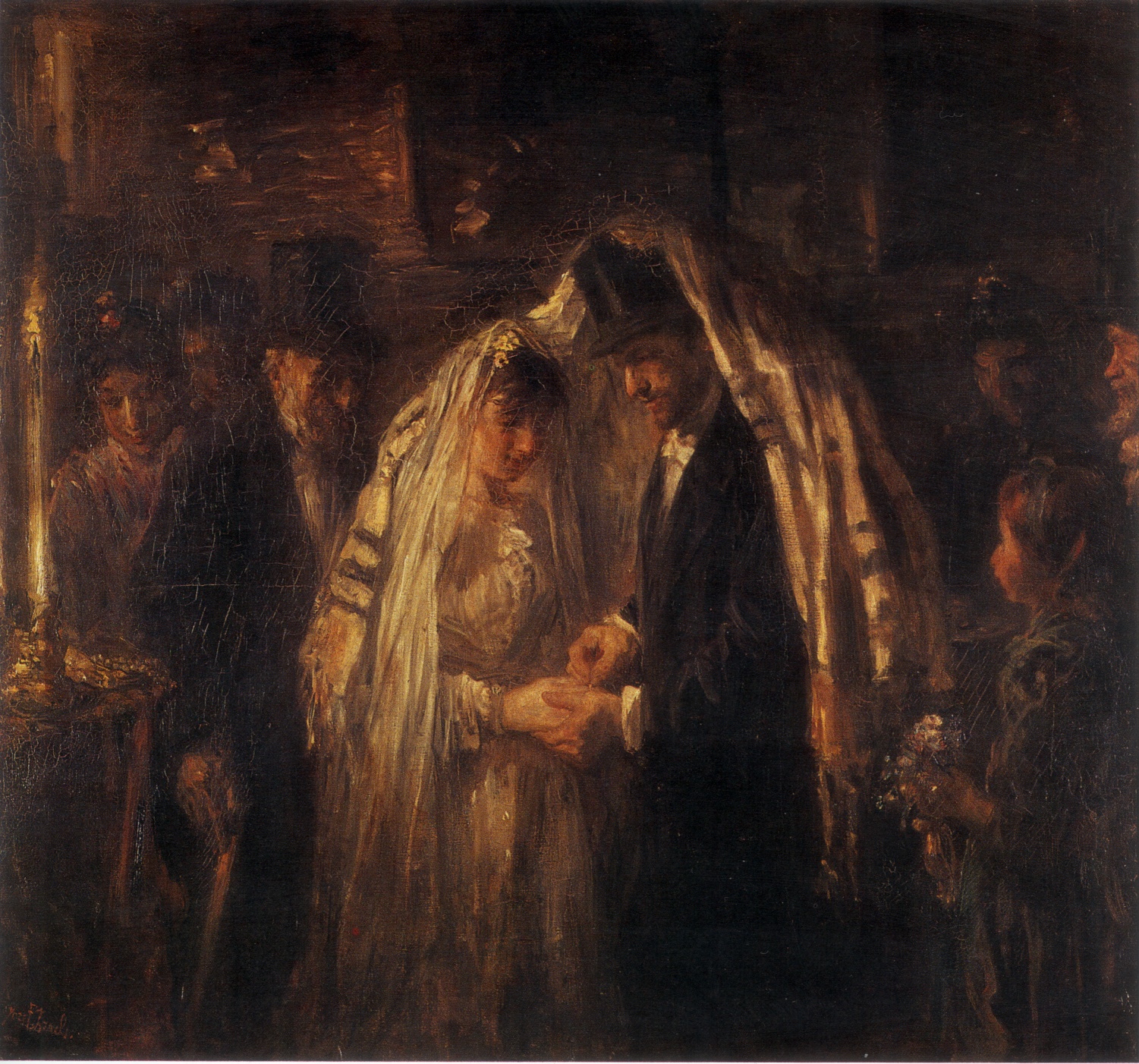 A Jewish Wedding Painting