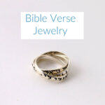 Bible Verse Engraved Jewelry in Hebrew